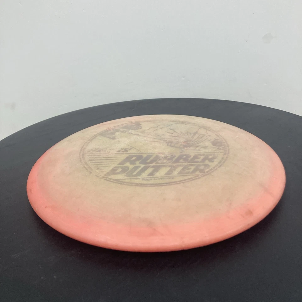 Lightning SureGrip Rubber Putter 176g Pink Silver Foil Putter Golf Disc B25 - Image 2 of 4