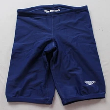 Speedo Junior Boys UPF 50 Solid Jammer Swim Shorts AP2 Deep Water Size: 6