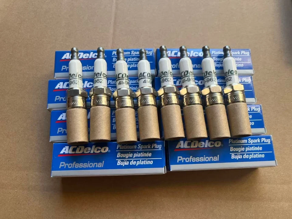 41-962 8PCS Brand-New Spark Plugs OEM 19299585 for Yokon Sierra Chevy Silverado Foto 4 de 4