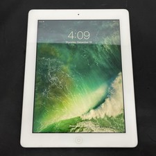 Apple iPad 4th Gen 9.7" A1458 128GB White/Silver - Unlocked