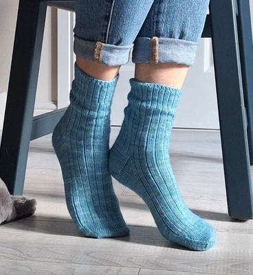 VITALINA CRAFT Knitting Pattern - Flexy Fit Socks (Child and Adult sizes)