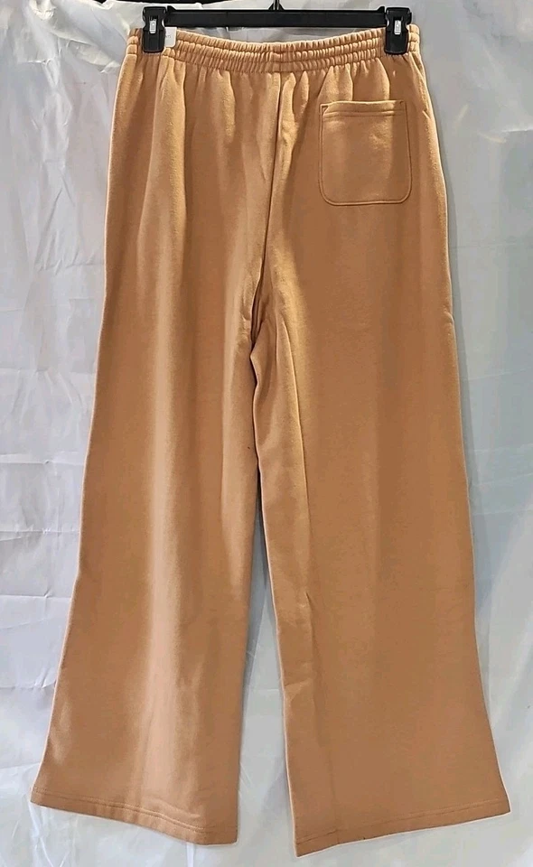 Pantalones para mujer rosa victoria secret lana hiedra pierna ancha calce relajado marrón talla L Foto 2 de 4