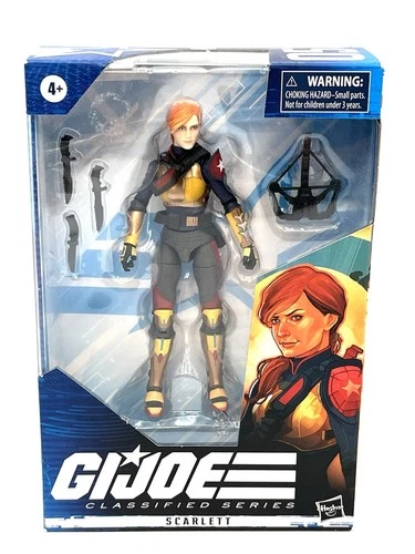 Hasbro G.IJoe Classified Series Scarlett #05 Open Box 6 Inch