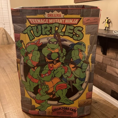 1990 Teenage Mutant Ninja Turtles Vintage Deluxe Collector's Carrying Case