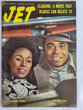 JET MAGAZINE  JULY 4, 1974 - Diahann Carroll, James Earl Jones, Frazier, Aaron