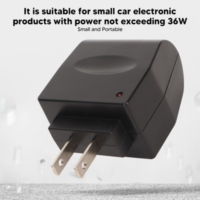 AC To DC Converter Convert To 12V Multi Protec-tion Cigarette Lighter Converter