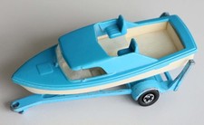 Matchbox Lesney Trailer und Boot 70er Jahre