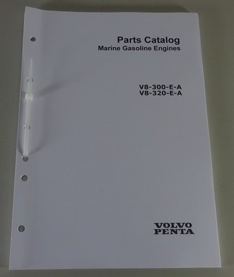 Volvo Penta V8-300-E-A / V8-320-E-A Parts Catalog / Parts List ENG 01/2013