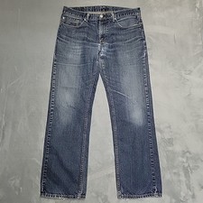 Levi's Jeans Mens W34 L32 Blue 559 Relaxed Straight Leg Denim Workwear Casual