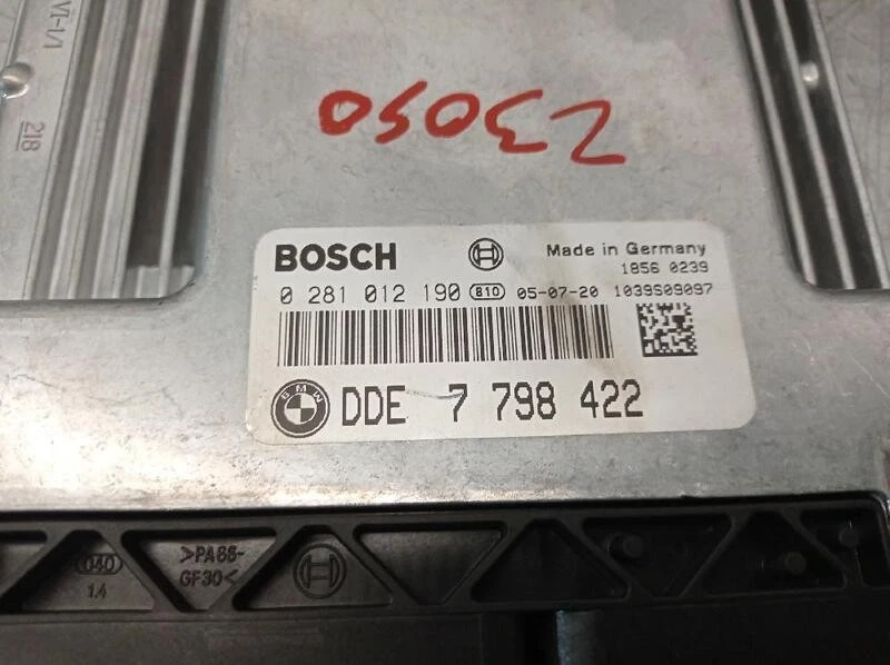 7798422 centralina motore per BMW 5 TOURING (E61) 525 D 2004 5552652 - Immagine 4 di 4