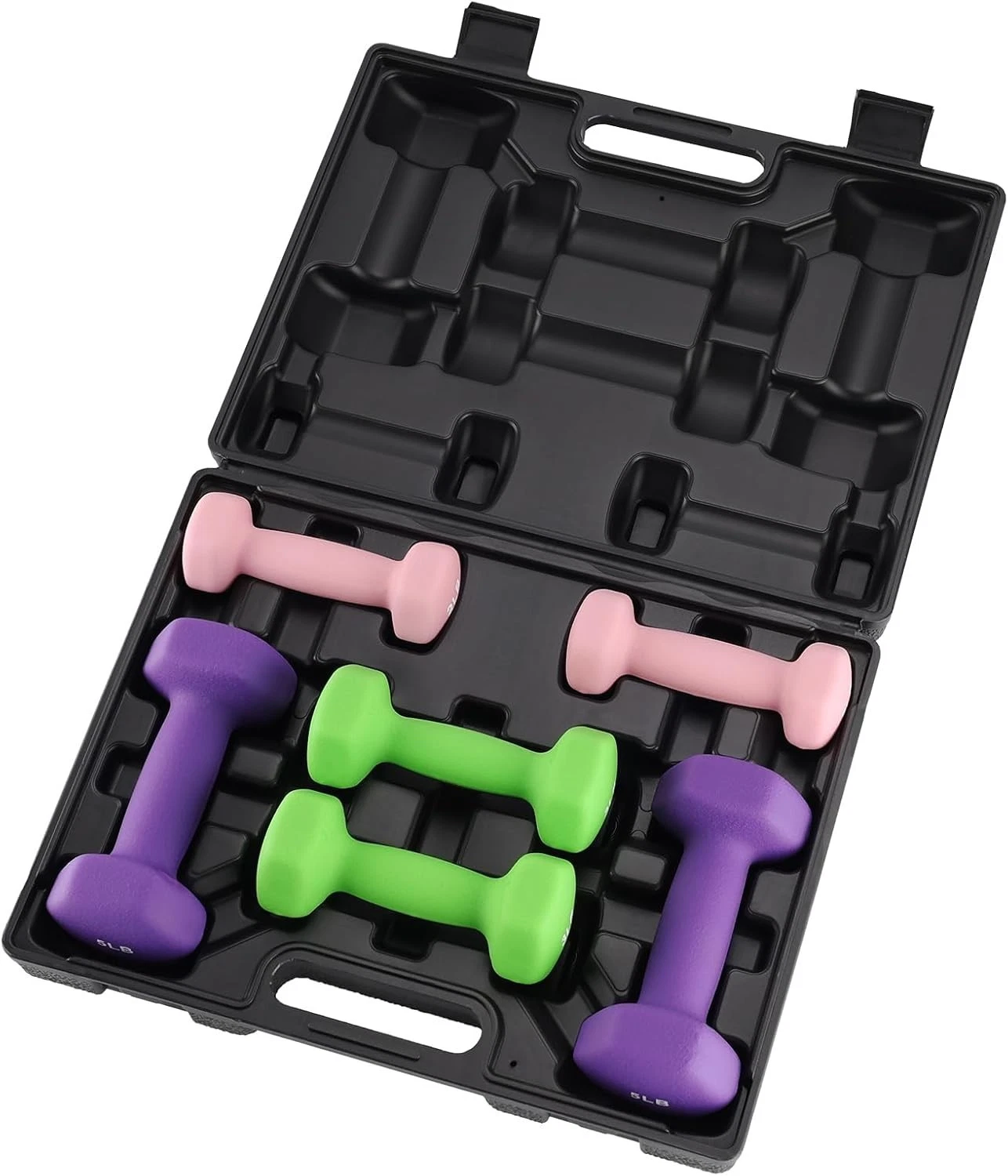 Dumbbell Set for Women Men Neoprene Dumbbell Free Hand Weight Set for Home Gym