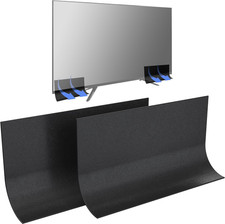 TV Speaker Sound Redirector Passive Amplifier Set Improve Audio Clarity Easy Fit