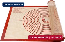 Non-slip Silicone Pastry Mat Extra Large with...