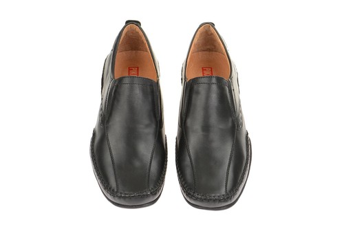 Buty Pikolinos PUERTO RICO czarne buty męskie wygodne pantofle 03A-6222 black - Zdjęcie 7 z 8