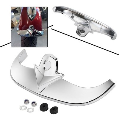 Chrome ABS Front Fender Tip For Harley Heritage Springer Softail Classic FLSTSC