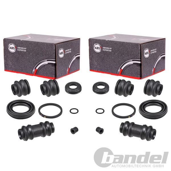 2X A.B.S. Reparatursatz Bremssattel Hinten Passend FüR KIA Carens Clarus Shuma-image