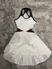 $130 Nike L Court Slam Tennis Dress II6186-100 Sabalenka US Open 2025 White New