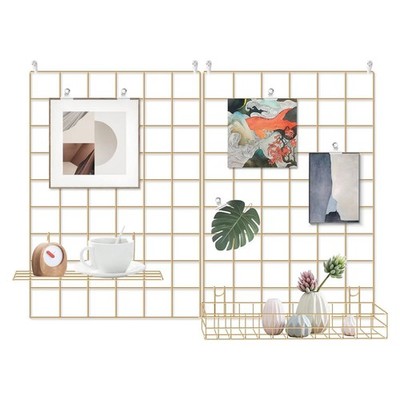 Grid Wire Board,for Memo Picture Panel Wall Decoration for Room Office Mat Ph...