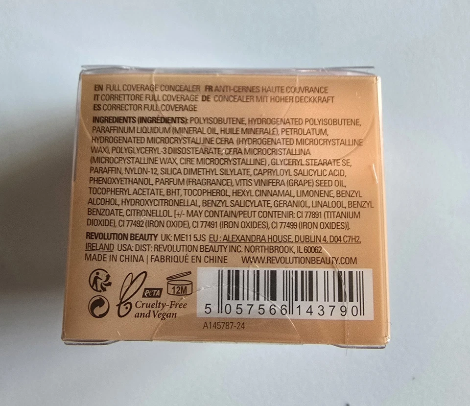 Corrector Revolution Conceal & Fix Ultimate Coverage tono bronceado NUEVO Foto 3 de 4