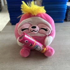 Zuru SUSIE 5.5” SNACKLES Sloth Push Pop Plush