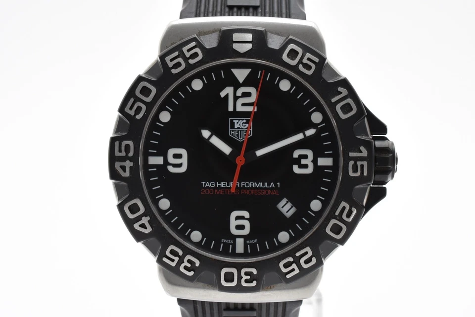 ▶️ [MINT] TAG Heuer Formula 1 Professional 200m Dive Watch WAH1110-0 Swiss  #249 - Image 1 of 4