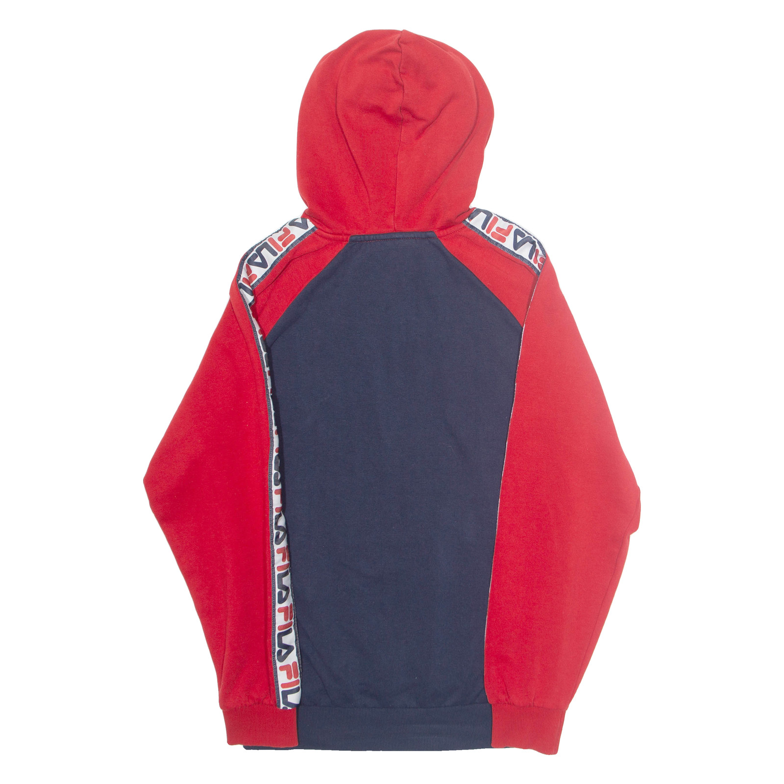 FILA Felpa con cappuccio uomo blu XS