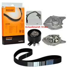 CONTI Zahnriemen Satz+WAPU für RENAULT NISSAN QASHQAI/QASHQAI 1.5 dCi DACIA