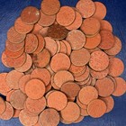 (5) - Vintage World War II OPA Red Point Ration Token - 5 Token Lot