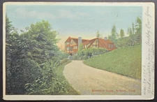1907 Spokane WA Residence Scene Postcard to Kalama Inland Printing Co Cancel