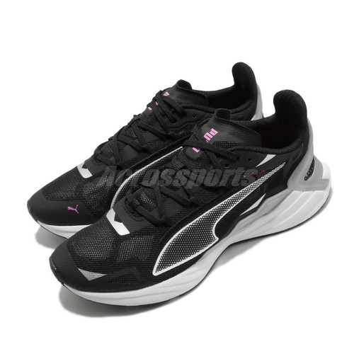 Puma UltraRide Wns Black Silver White Women Running Shoes Sneakers  193756-01 | eBay