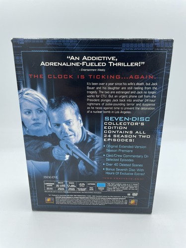 24 Seasons 1 2 3 Box Sets DVD Kiefer Sutherland Season 3 Is New And Sealed - Picture 4 of 16