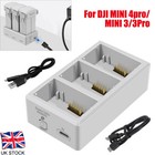 For DJI Mini 3 Pro  Battery Charging Butler Charging Hub Battery Charger 3-Way