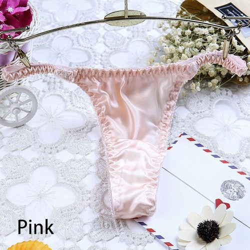 Women Silk Mulberry Satin Panties Briefs Lingerie Knickers Underwear Lingerie - Picture 33 of 39