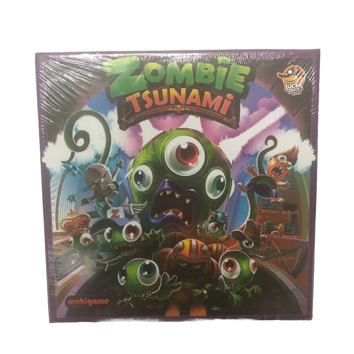 Zombie Tsunami The Board Game Party Game Strategy Board Game New