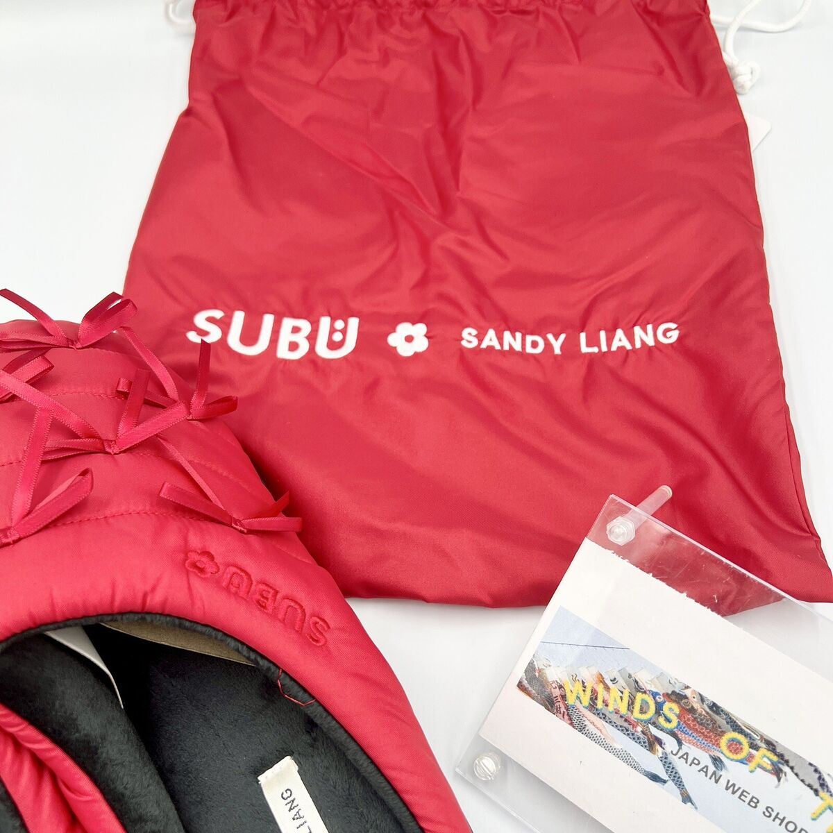 SANDY LIANG X SUBU SLIPPERS IN RED Kawaii Shoes Japan NEW | eBay SANDY LIANG X SUBU SLIPPERS IN RED Kawaii Shoes Japan NEW | eBay