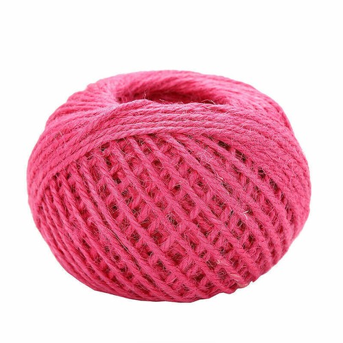 Jute Twine Rope String Cord 50M 3Ply Burlap Natural Fiber Craft DIY Gift Decor - Picture 22 of 25