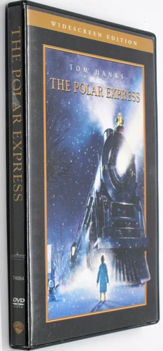 THE POLAR EXPRESS DVD 2005 Animated Christmas Fantasy Family Friendly Train CC