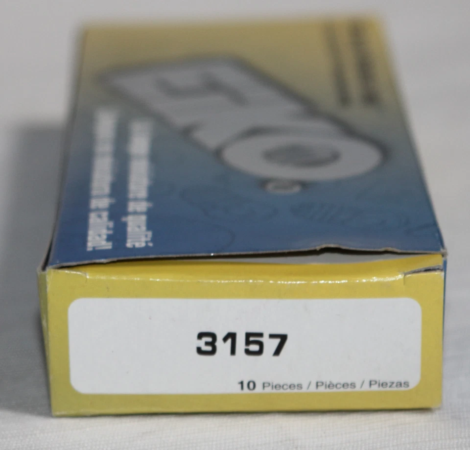 Eiko 3157 S8 двойной нити накаливания пластиковый клин 14V 10 лампочек новый - Изображение 4 из 4