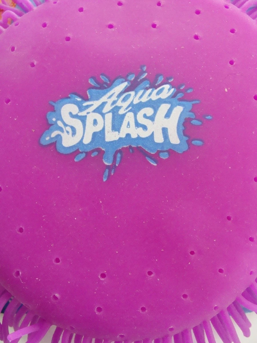 NEW ON CARD Aqua Splash Purple Aqua Saucer Drencher Disk Pool Toy