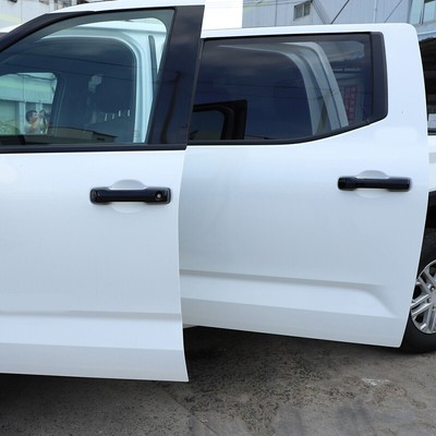 EZ Motoring Gloss Black Door Handle Covers For 2022-2025 Toyota Tundra – 4-Piece Overlay Kit, ABS Plastic, Adhesive Mount