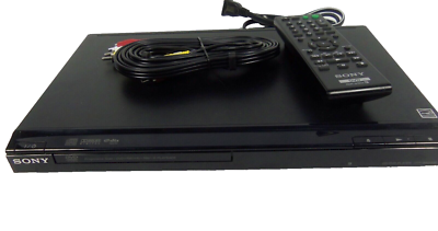 Sony DVP-SR200P DVD/CD Player With RMT-D187A Working Remote