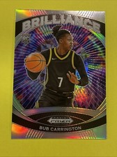 Bub Carrington 2024 Panini Prizm Draft Picks Rookie Brilliance Silver #6