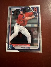 2024 Bowman Base Chrome Prospect #BCP-48 Kyle Teel  - Boston Red Sox
