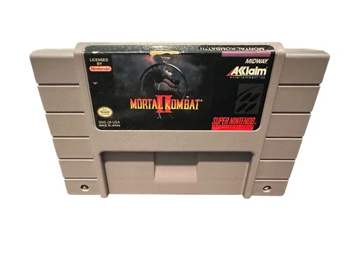5 Mortal Kombat II (Nintendo SNES, 1994)  Genuine OEM Authentic