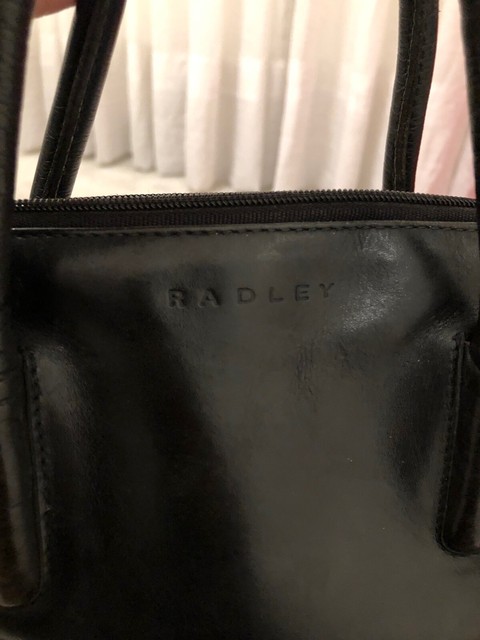 small black radley handbag