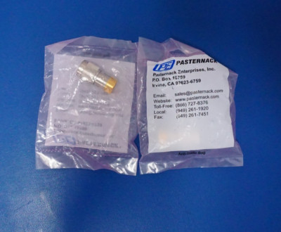 2 Pasternack Enterprises PE 6011-50 Ohm RF Microwave Termination TNC(m) .5W 1GHz