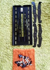 TV Untergestell Schwarz aus Stahl, verstellbar. Gebraucht sehr gut erhalten. 