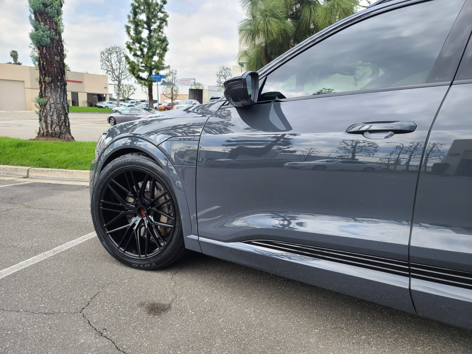 22 BLACK STAGGERED CONCAVE RF13 WHEELS MASERATI QUATTROPORTE & GHIBLI 2014-2024