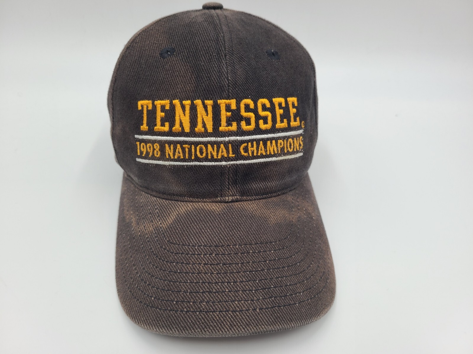 Vintage 1998 Tennessee Volunteers Tostitos National Champions Distressed Baseball Cap