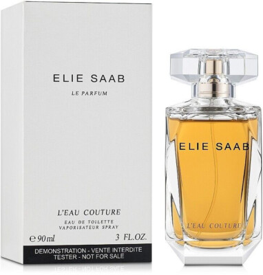 ELIE SAAB LE PARFUM L'EAU COUTURE EAU DE TOILETTE 90 ML / 3 FL.OZ. Tester